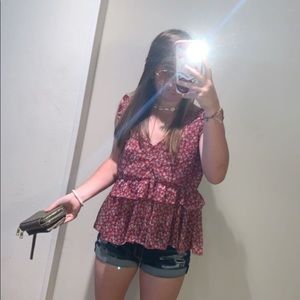 Cute American Eagle flow top